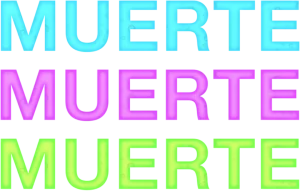 Logo Muerte muerte muerte (2022)