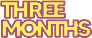 Logo Tres Meses (2022)