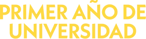 Logo Primer año de universidad (2020)